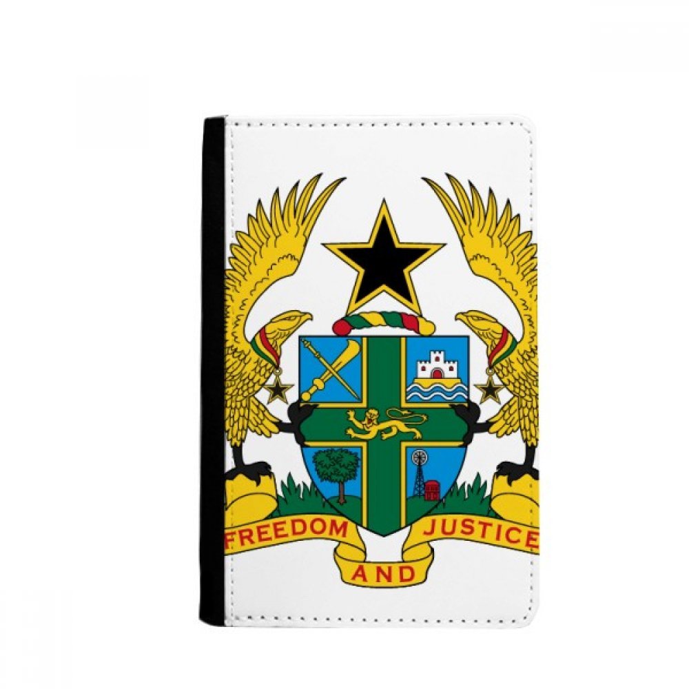 Ghana Africa National Emblem Passport Holder Notecase Burse Wallet Cover Card Purse
