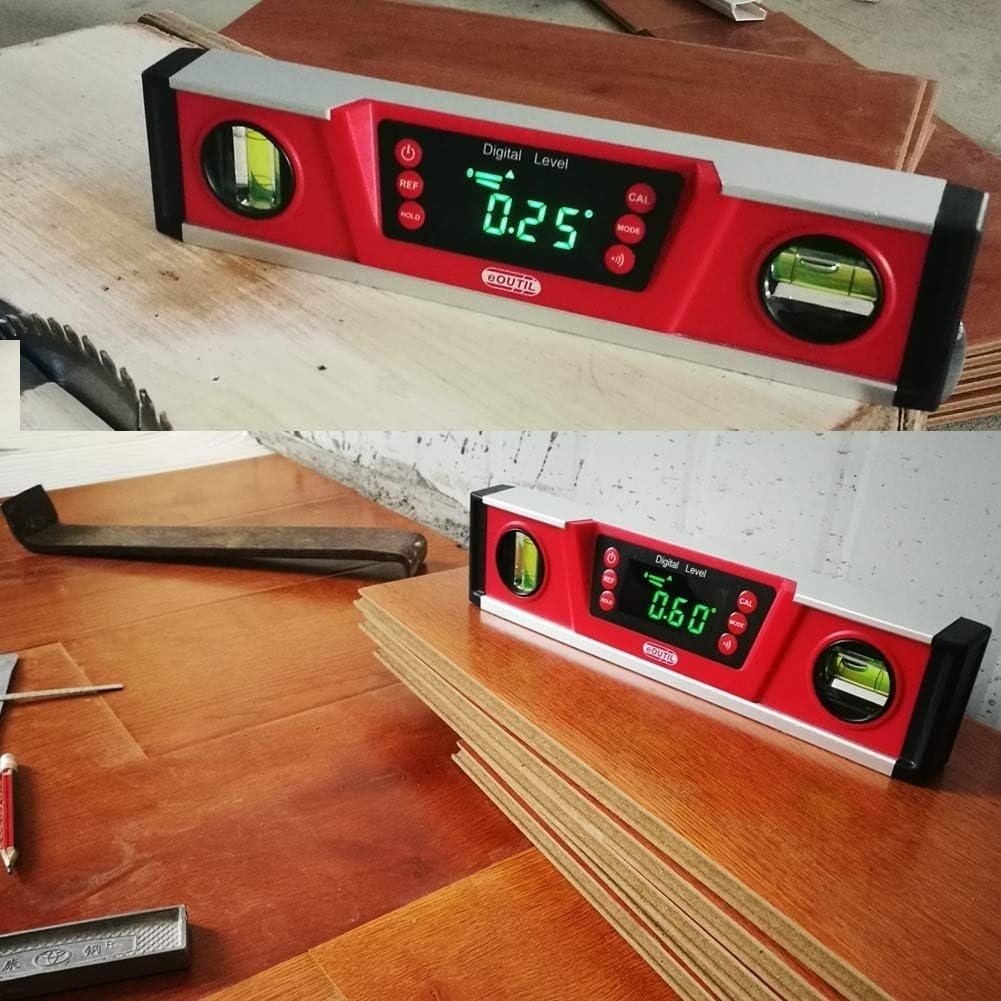 1pc Digital, de Burbuja Digital de Alta Precisión, Instrumento de Medición de Gradiente de Aleación de Aluminio Magnético