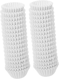 TOYANDONA 1000pcs Paper Cupcake Liners Base Height Muffin Baking Cups Bulk Pack for Birthday Party Wedding Cake Baking Supplies
