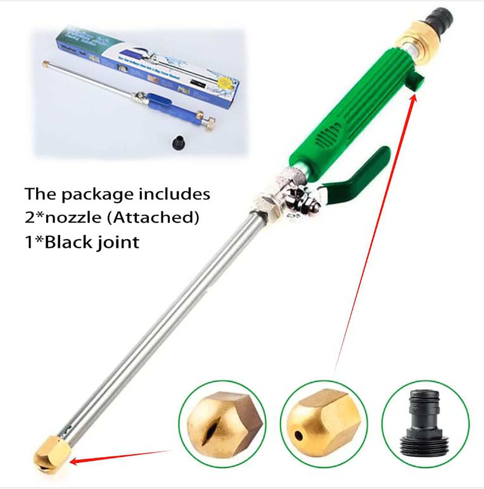 Talon高圧洗浄機AH1500HIGH PRESSURE JET WASHER Amazon.com: Autopulsex Jet Washer Gun,Pressure Washer Gun