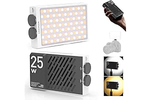 Cinepeer CM25: Your Essential, Pocket-Sized LED Video Light for Captivating Content Creation
