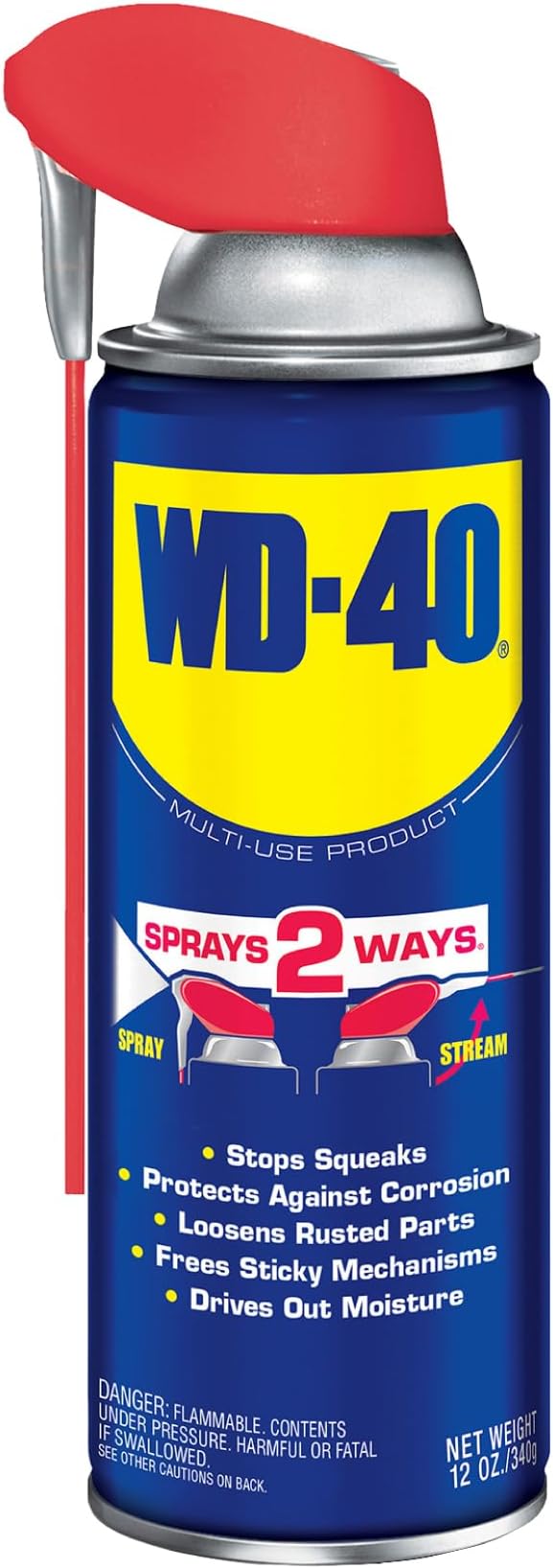 Classic Formula, Multi-Use Product, Lubricates & Protects Metal from Rust & Corrosion, Drives Out Moisture & Frees Grease & Grime from Multiple Surfaces, 12 OZ [12-Pack]
