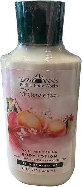 Bath & Body Works Plumeria Body and Hand Lotion Pack of, 8oz (Plumeria)