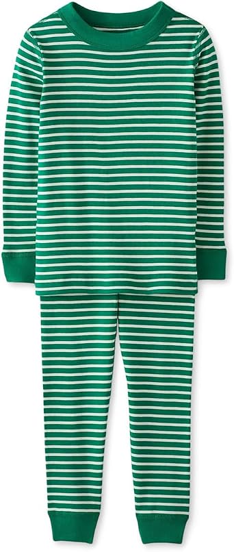 Hanna Andersson Striped Long John Pajama Set Infant/Toddler/Little Kid/Big Kid