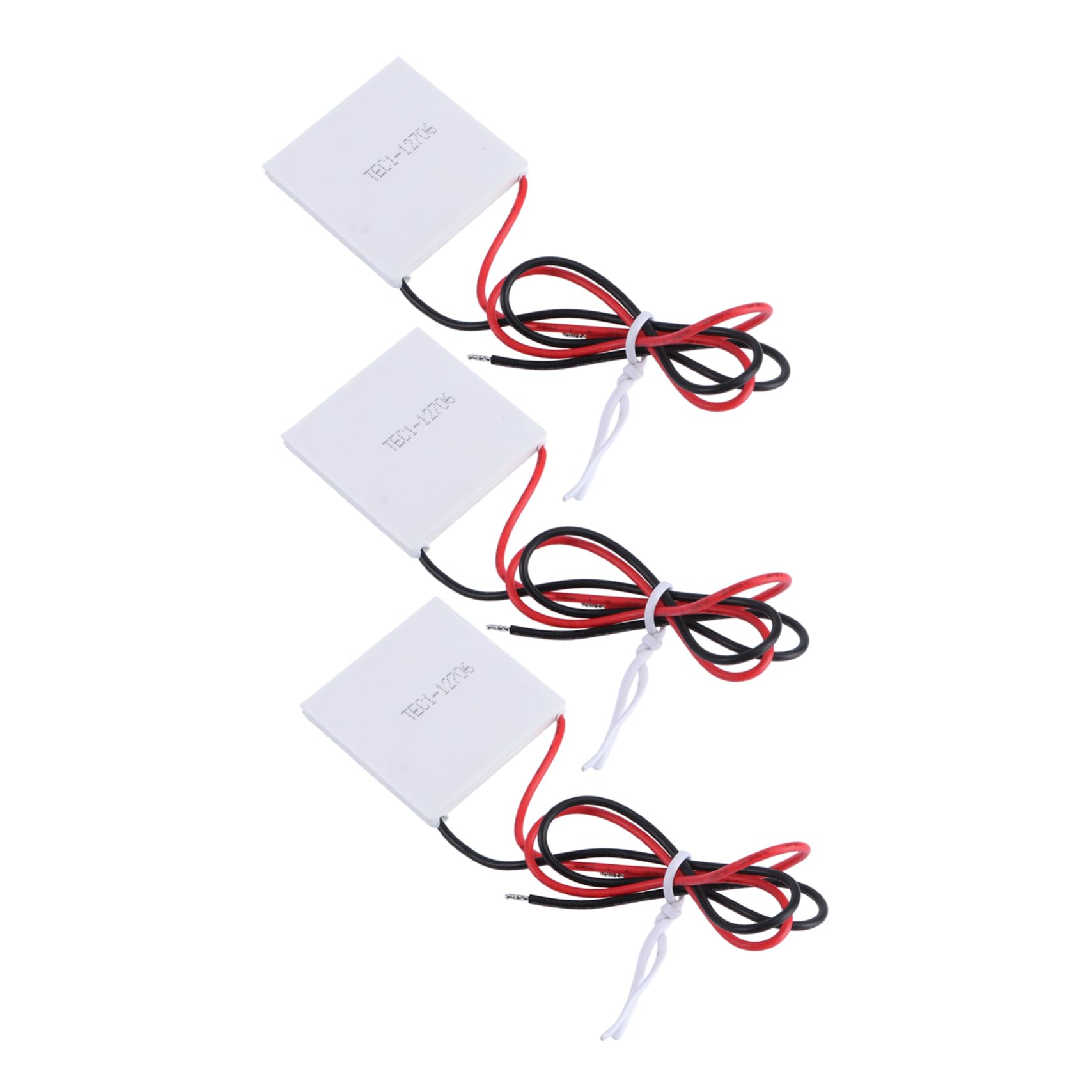 NUOBESTY 3 Ensembles Module Peltier Thermoélectrique De Refroidissement Plaque De Refroidissement Rapide Silencieux Et Durable 3 Pièces * 3