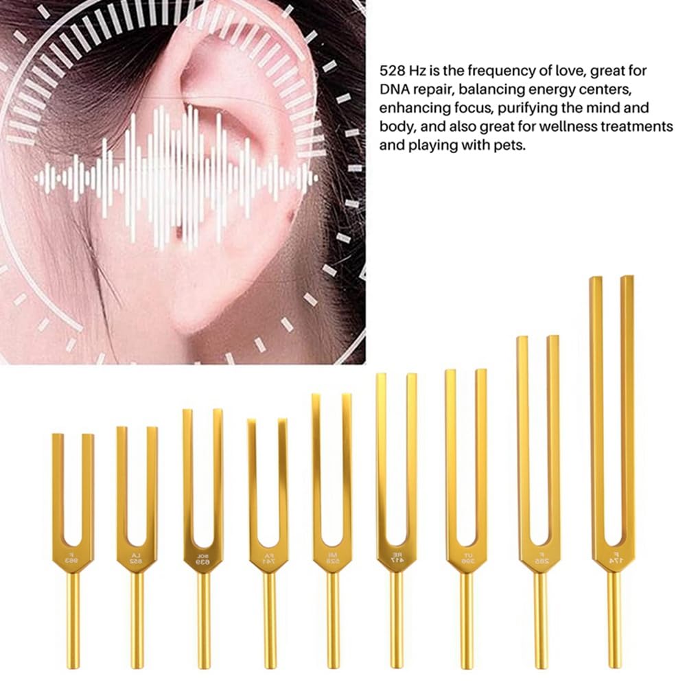 音叉　9チャクラ Amazon.co.jp: 9個の音叉セット、収納バッグ付きチャクラを癒す