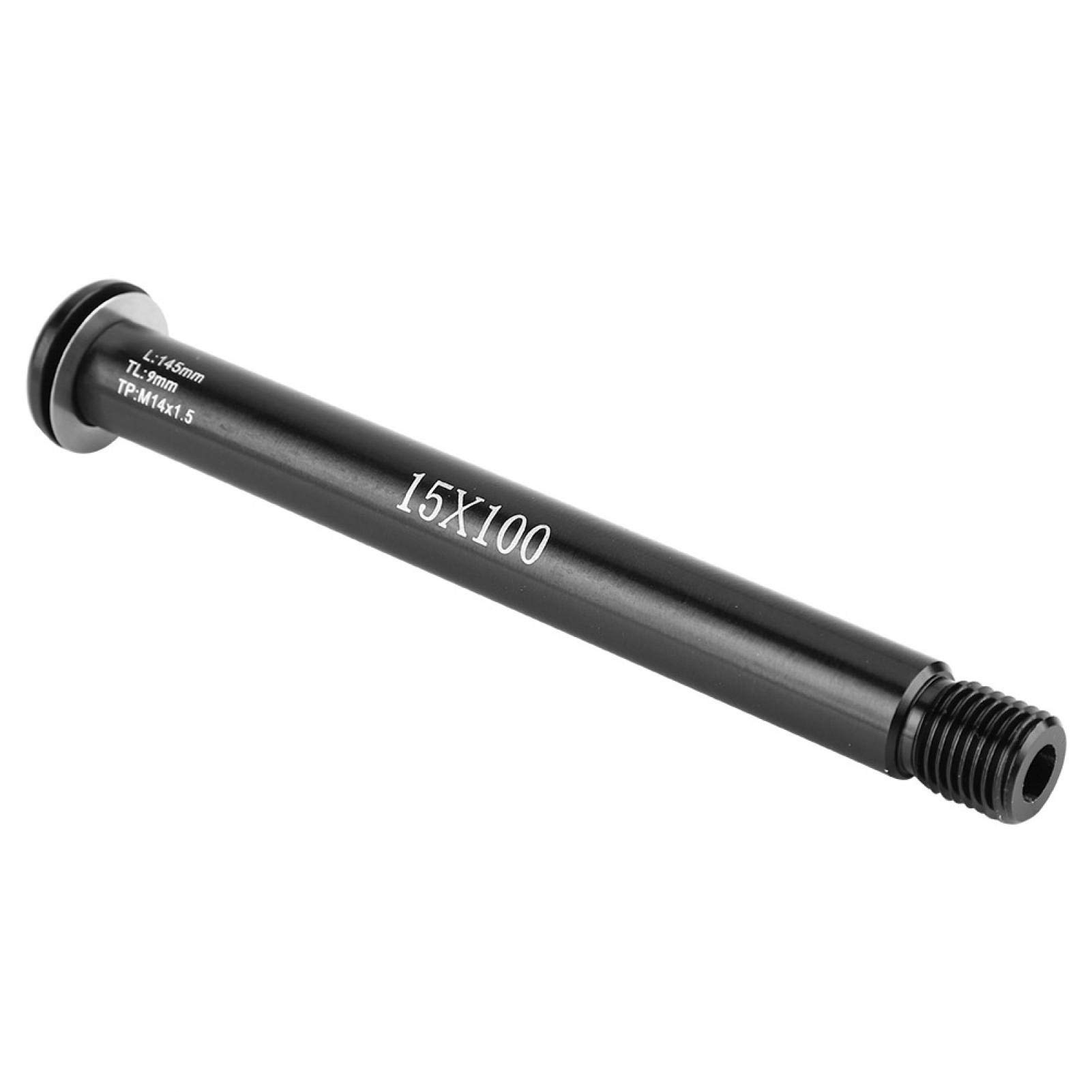 Pwshymi Bike Fork Mount Thru Axle, Quick Release Bicycle Fork Mount Thru Aluminum Alloy Front Hubs for FOX SC32 34 36 (100 * 15mm)