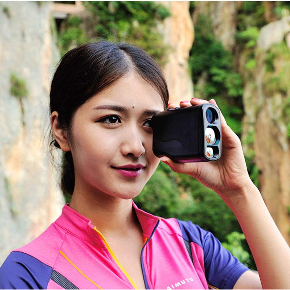 AIZYR Télémètre De Golf - 1000 Mètres Télémètre Laser, Variant/Mesure De Vitesse/Mode Mât De Drapeau/Mode Brumeux, Taille du Téléphone Portable