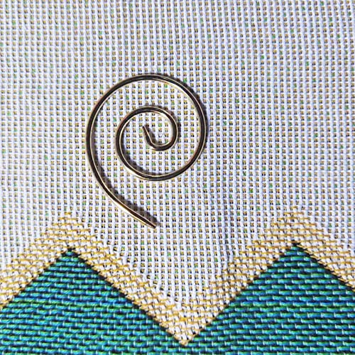 XIAOQI Ferro da maglia a spirale, in acciaio inox