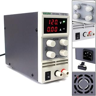 TOPCHANCES KPS1203D Adjustable High Precision Double LED Display Switch DC Power Supply Protection F