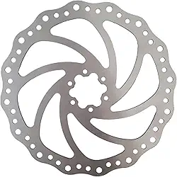 Disco De Freio Bike Rotor 203mm Inox 6 Parafusos Para Bicicleta MTB – JustGoFit