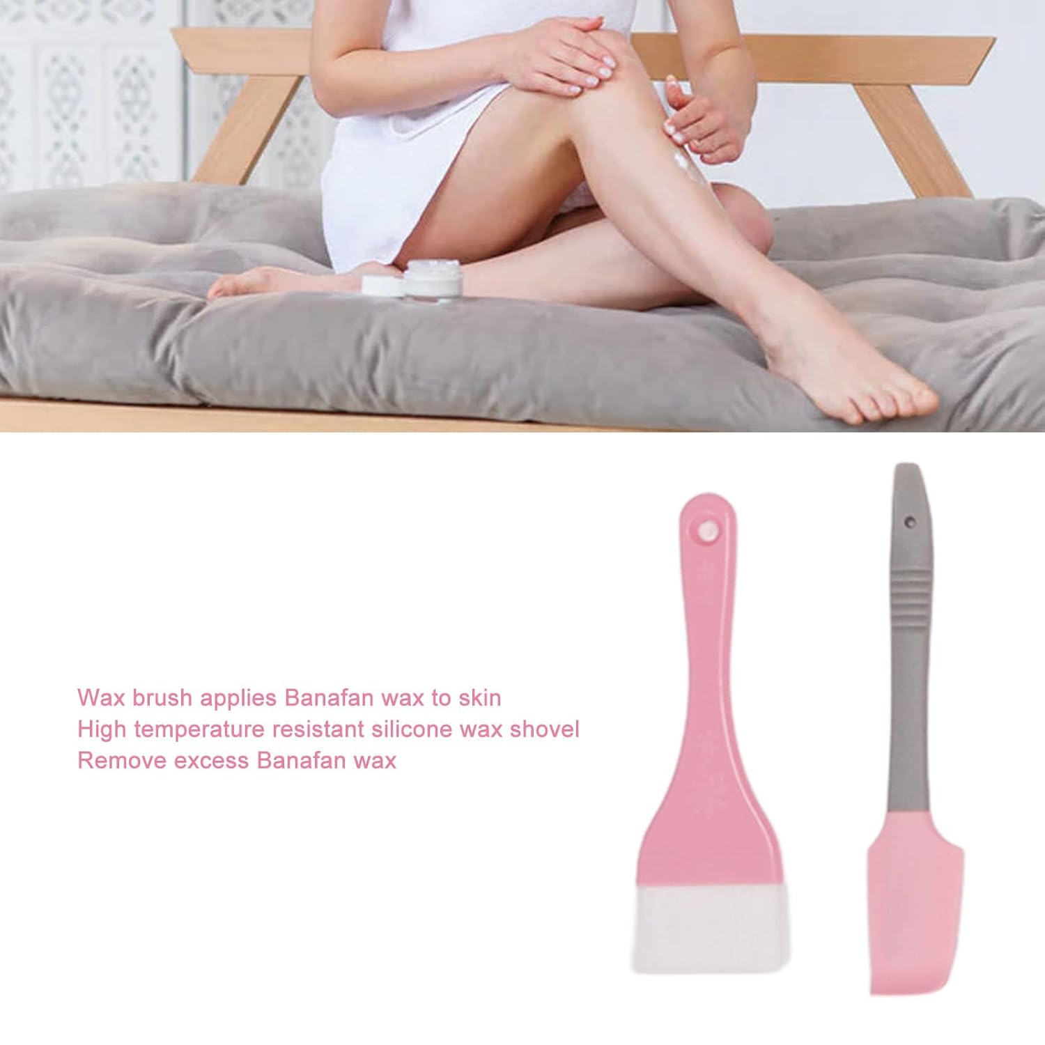 Wax Hand Foot Liners, Spa Care Gloves Socks Set Paraffin Bat Kit Paraffin Flannel Keep Warm Gloves Wax Mitts Foot Liners Wax Brush Wax Shovel for Skin Care