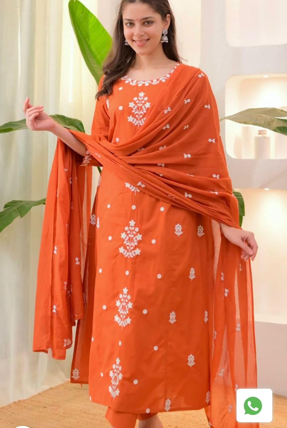 Women's Embroidered Purple Kurta Set with Dupatta, 3 Piece Traditional Ethnic Wear