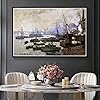 Boats in The Port of Le Havre Painting by Claude Monet DIY 5D Diamond Painting Kits DIY Arts Craft for Home Wall Decor Birthday Gifts #2