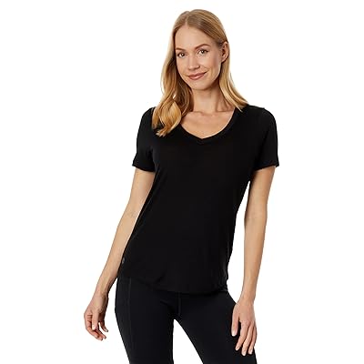 Smartwool Active Ultralite V Neck Short Sleeve Women