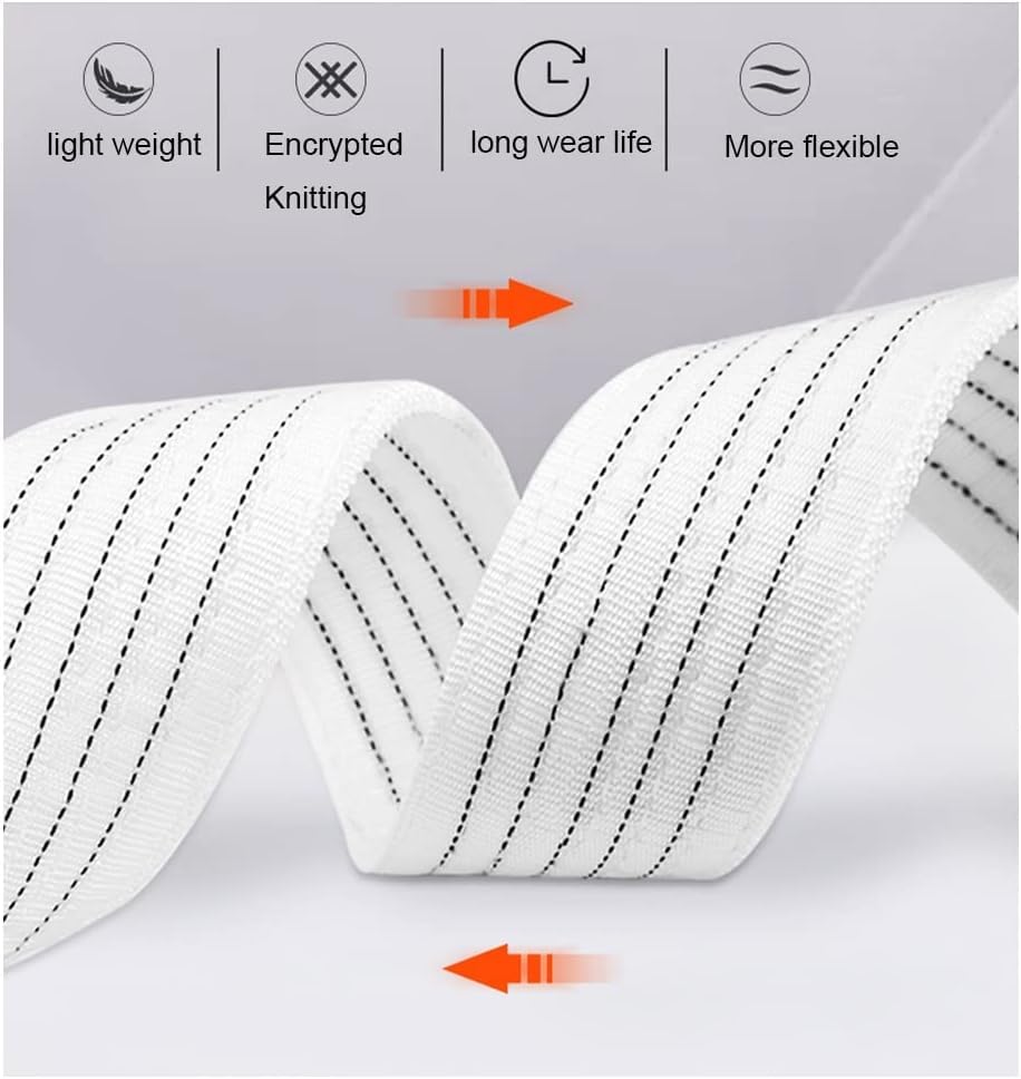 Eslingas Planas para grúa, eslingas de poliéster para elevación, Capacidad de Carga de 5T, Tejido Multicapa para elevación, Remolque y tracción de Muebles Grandes, 5t, 1,5t-2M