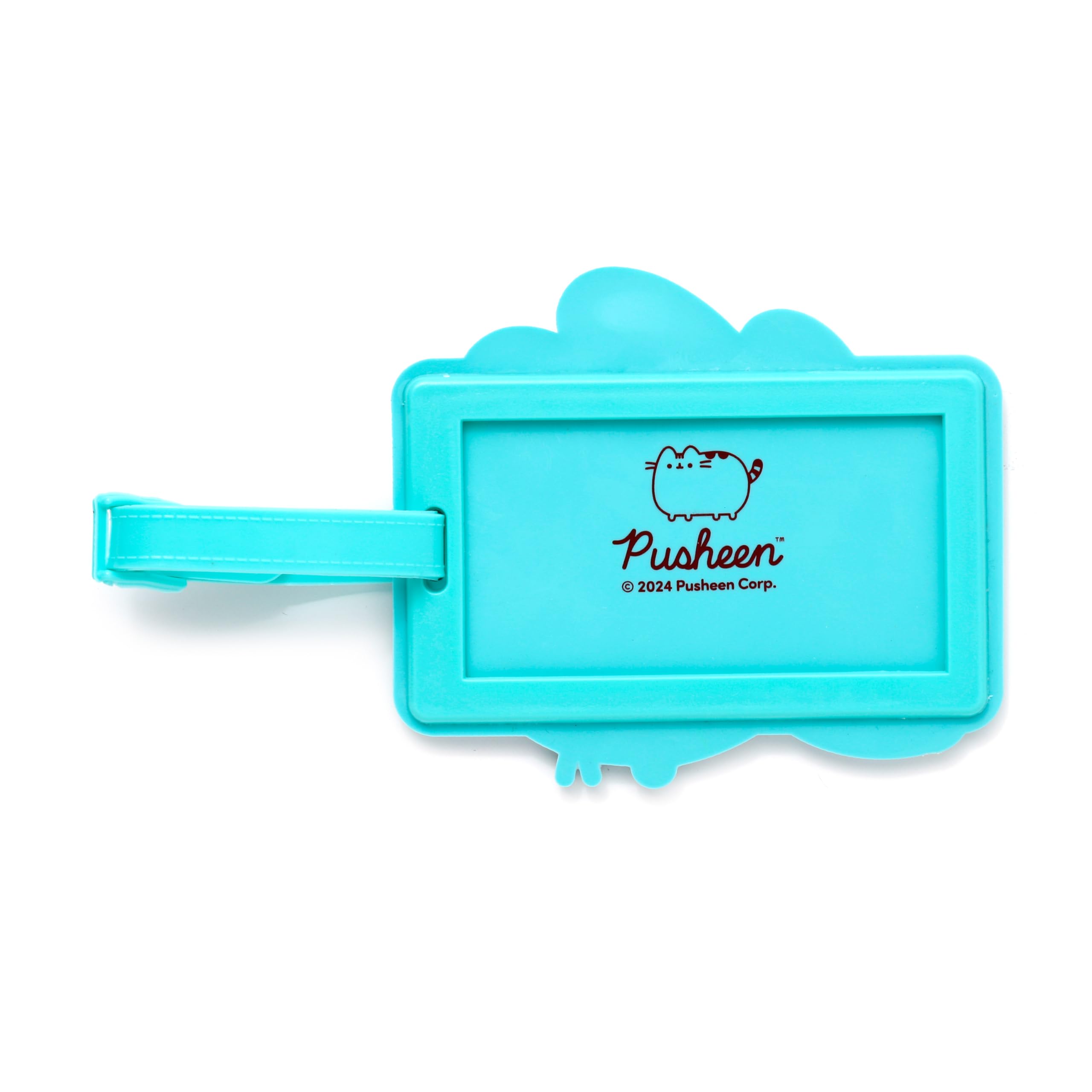 Puckator Pusheen The Cat Letnia surferka PVC etykieta do bagażu