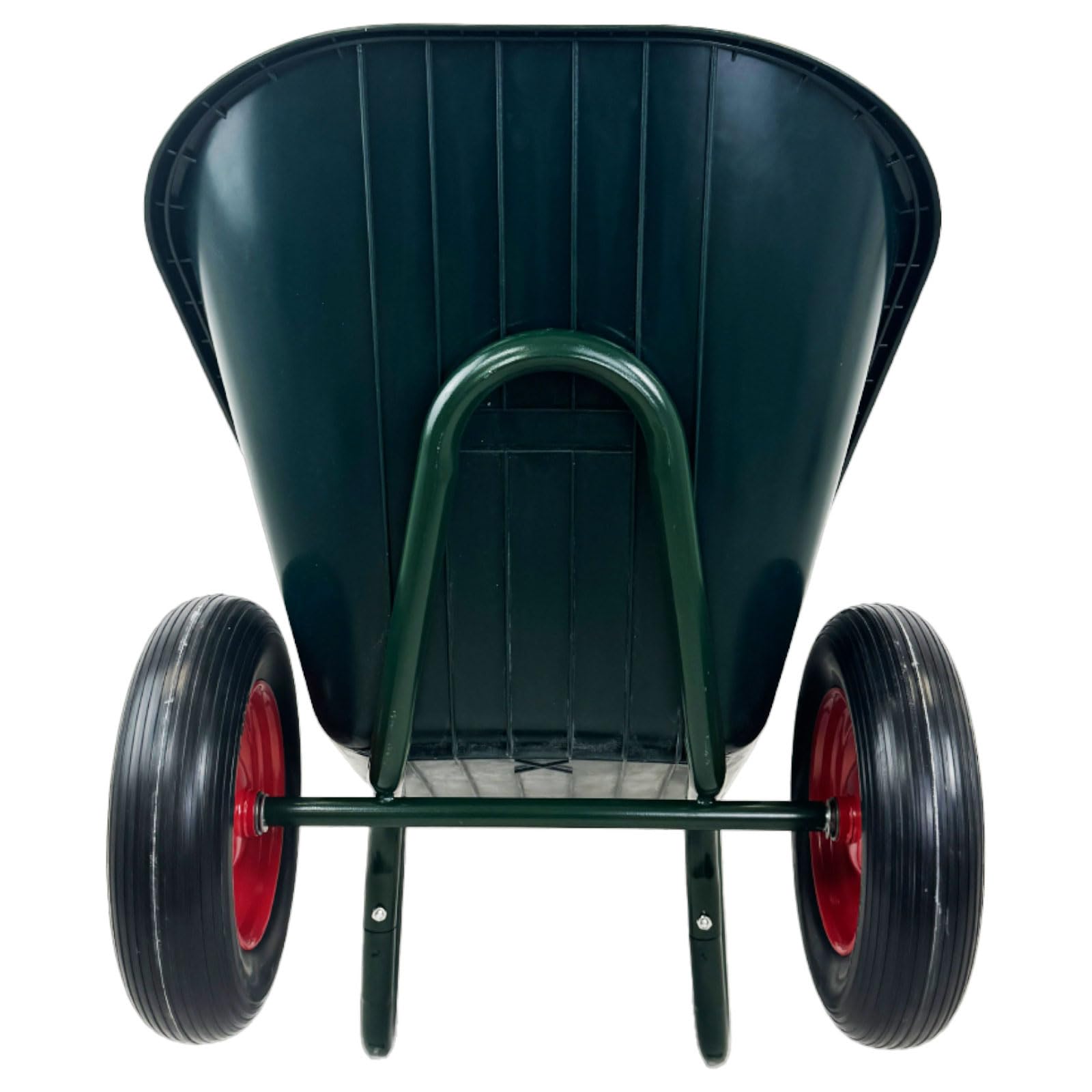 2-Rad Schubkarre Gartenschubkarre Schiebkarre Gartenkarre 100l 160kg (Metall | Kunststoff/Luftrad | PU-Rad) (Kunststoff | Luftrad) (Kunststoffwanne + PU Räder) Nach Auswahl