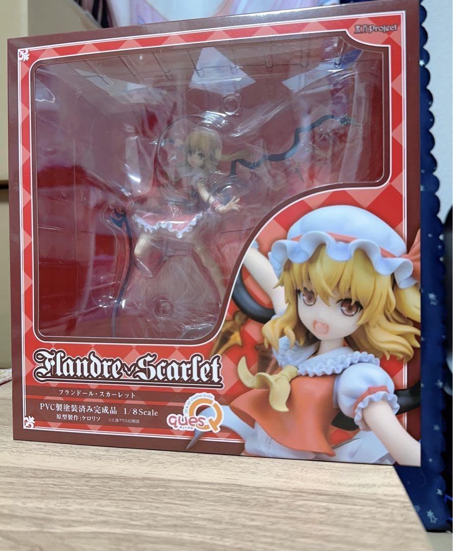 フランドール・スカーレット フィギュア　キューズq キューズQ 東方Project 1/8 フランドール・スカーレット 紅魔城伝説版