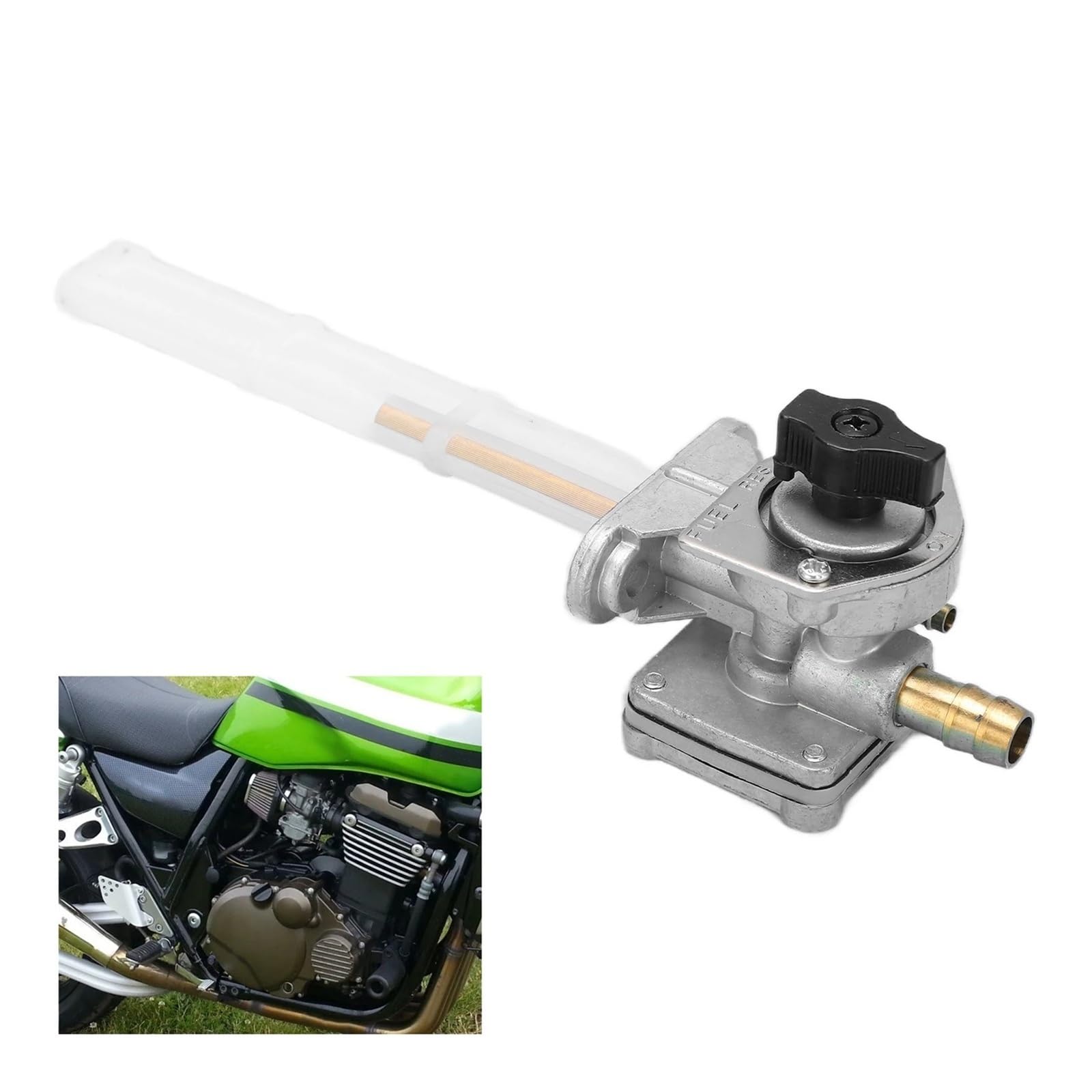 Rubinetto Del Carburante, Gas 51023-1260, Ricambio In Lega Di Alluminio, Adatto Per Vulcan 800 VN800A 2004 Rubinetto Benzina per Moto