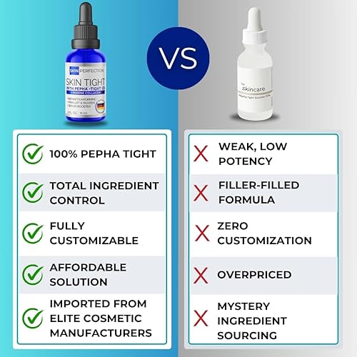 Miniatura 3 de Pepha Tight - Suero de colágeno marino para antienvejecimiento y reafirmante de la piel, haz tu propio bricolaje antienvejecimiento cosméticos y