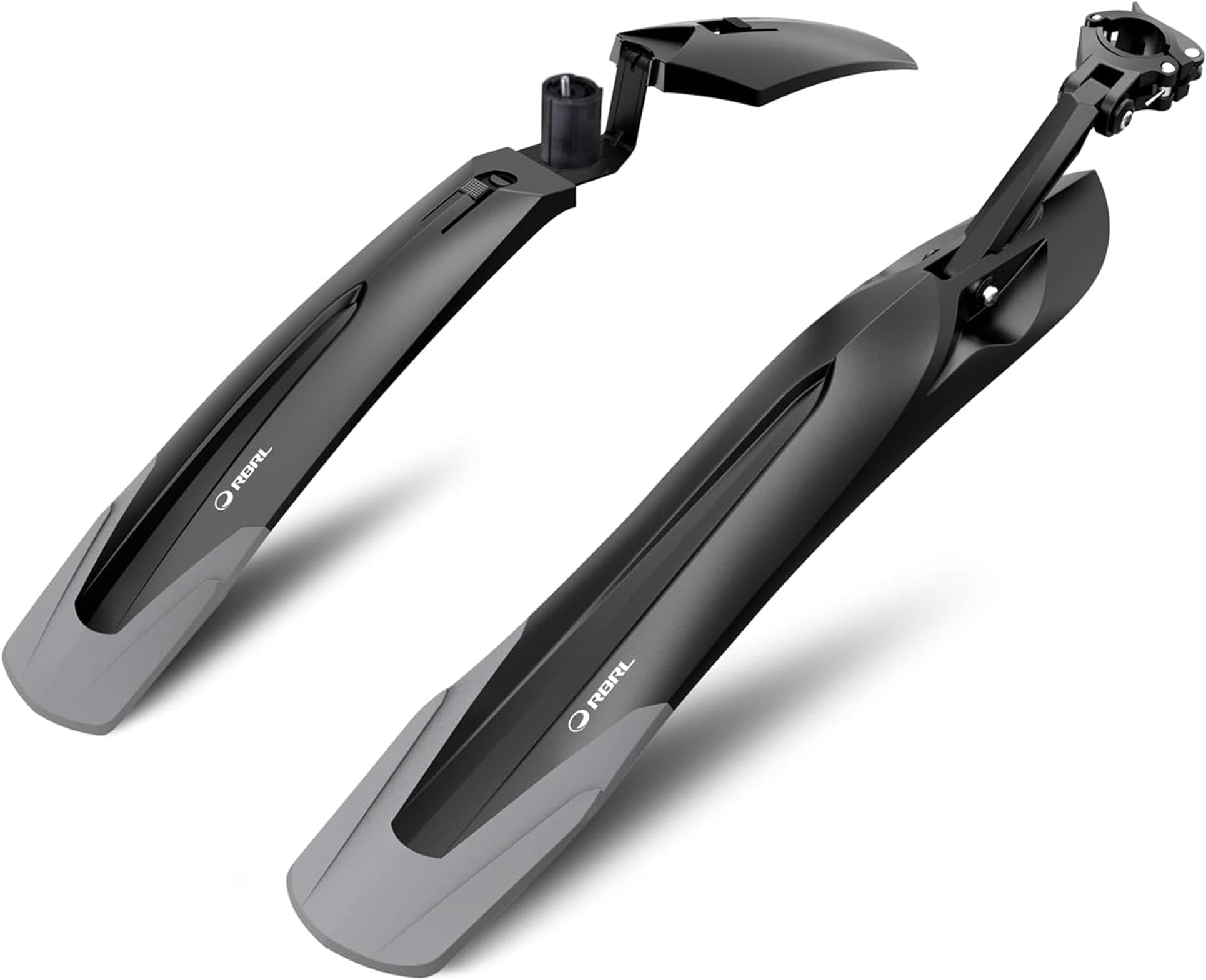 RBRL Bike Fender Adjustable Bicycle Mudguard, Quick Release Universal 24-29 inch Bicycle Fenders, Bike fenders for Ebike/Mountain Bike, Against Splashing Water and Dirt