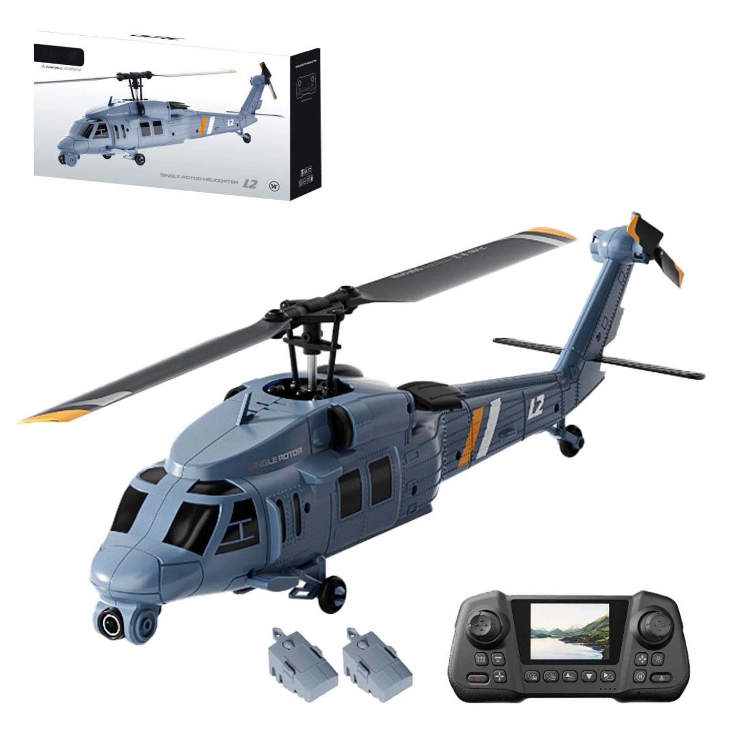 Amazon.com: L2 Military RC Helicopter with 8K Camera & Built-in