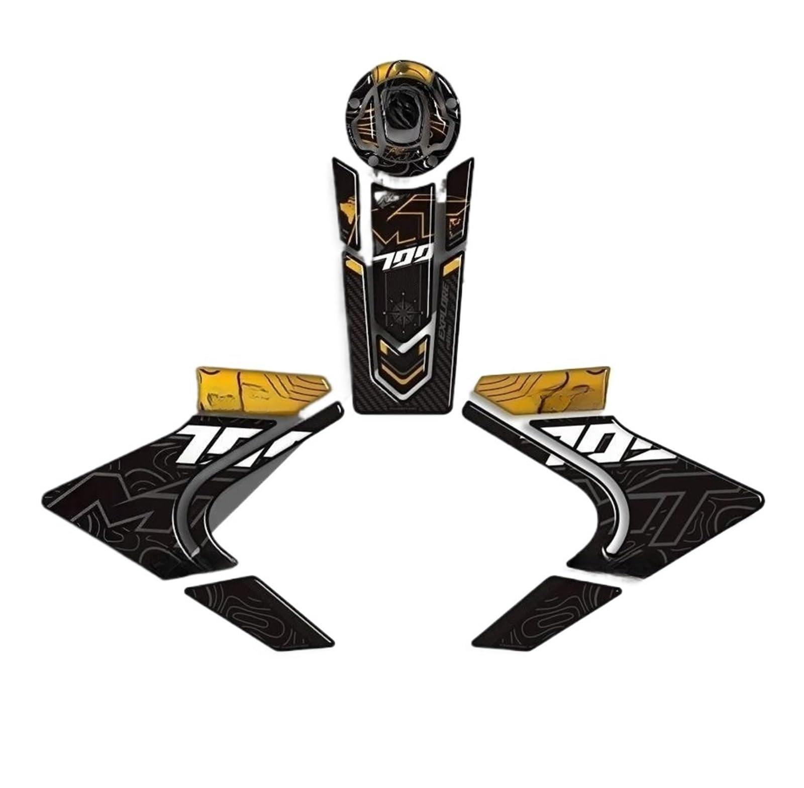 Motorcycle Sticker For 700MT 700 MT For Touring Bike For ADV