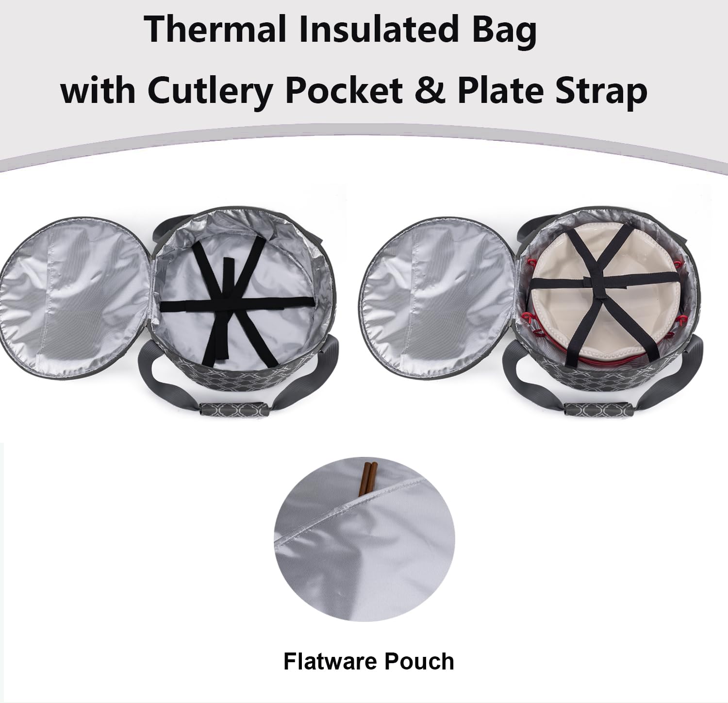 Sac De Transport Pour Cocotte Isotherme Arrows Pour Aliments Chauds Ou Froids Pour Lasagnes