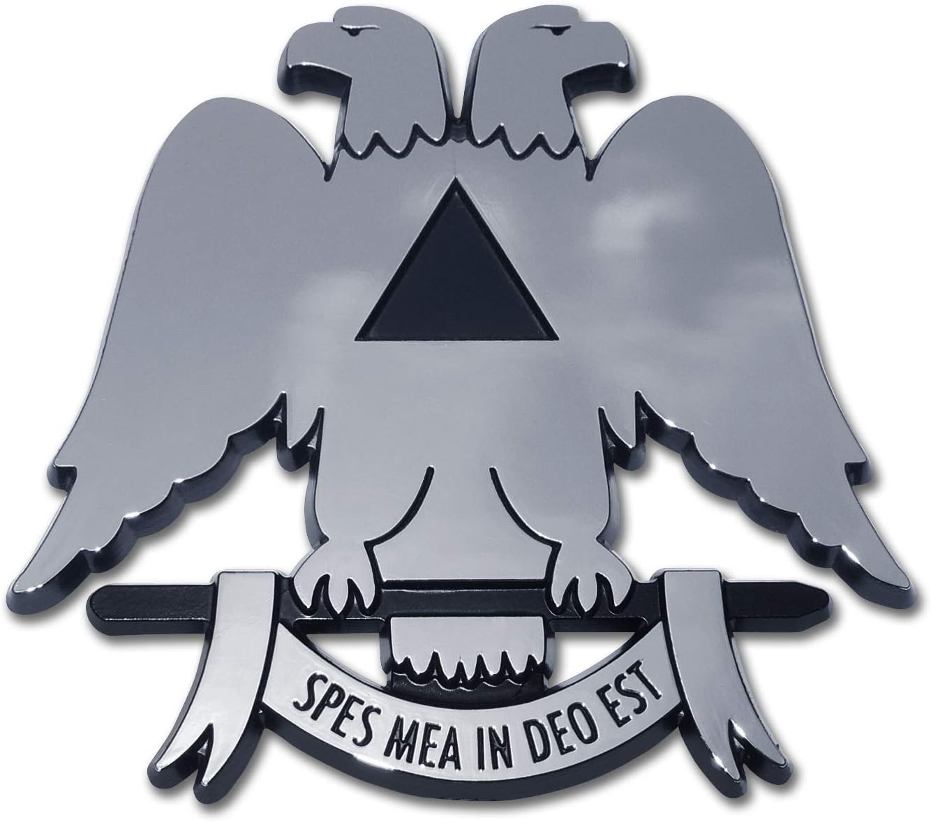 Scottish Rite Auto Emblem Amazon.com: Elektroplate Scottish Rite Double-Headed Eagle OEM Chrome ...