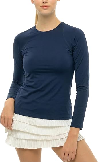 Lucky In Love Womens Breeze Long Sleeve Top