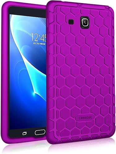 Miniatura 9 de Fintie Funda de silicona para Samsung Galaxy Tab A 70 Honey Comb Series Peso ligero Antideslizante a prueba de golpes Kids Friendly para Galaxy Tab