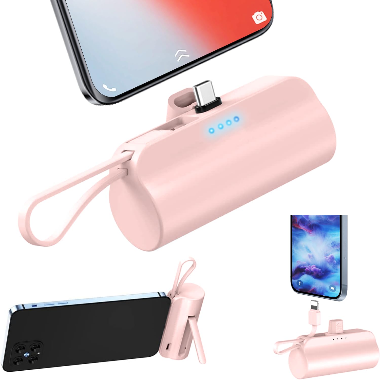 Amazon | BEGABERモバイルバッテリー 軽量 小型 6000mAh iPhone