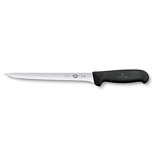 Victorinox Fibrox Pro Fillet Knife, 8",6", Black