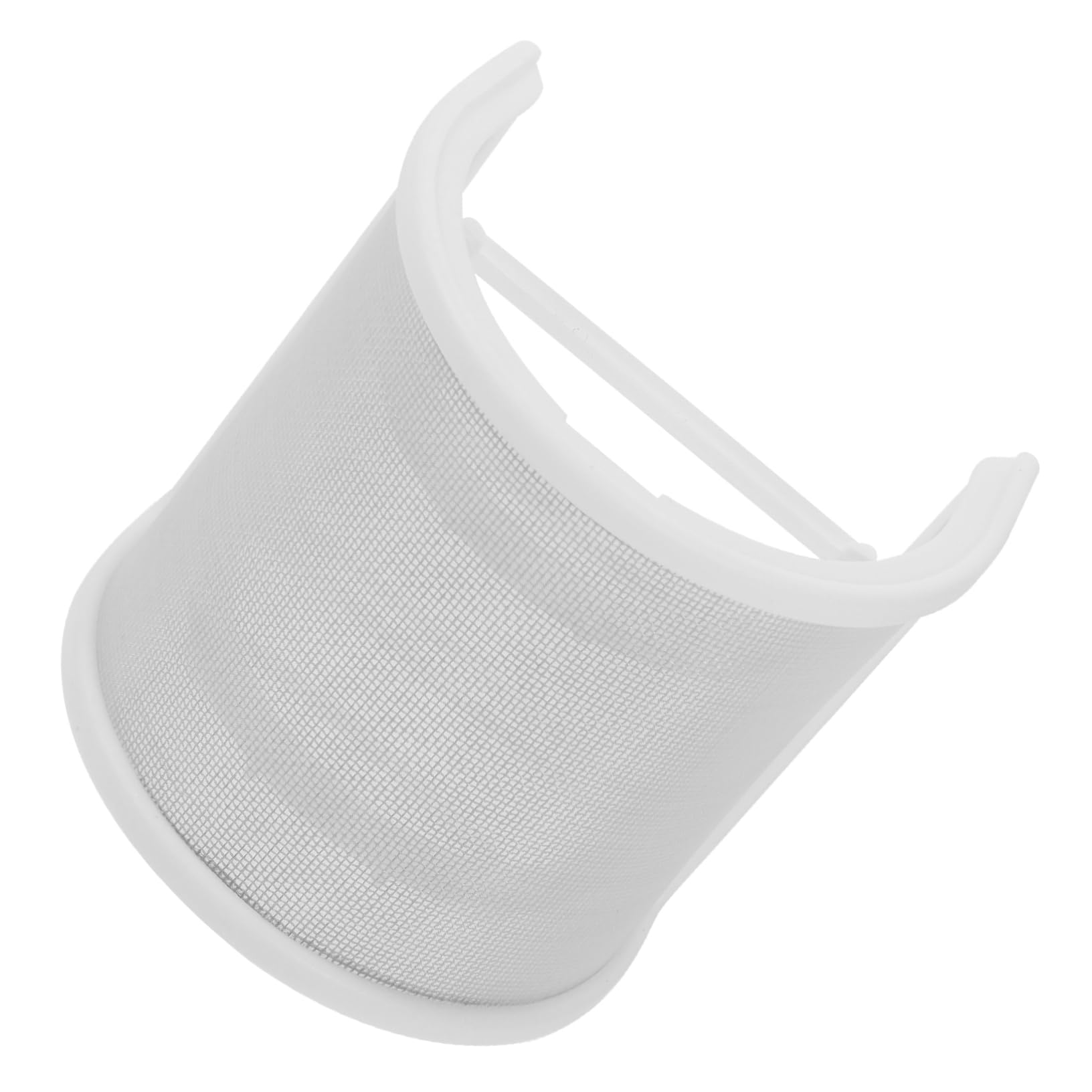 Homoyoyo Pop Filter, U Shaped White Pop Filter, Pop Filter for Microphone, Metal Mesh Layer Microphone Windscreen Cover, Microphone Accessories for Vocal Recording,Youtube Videos,Streaming