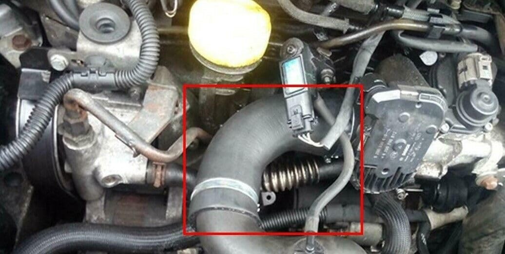 LLS-GERMANY Ladeluftschlauch Turboschlauch Reparatursatz kompatibel mit Renault Espace IV 2.0 dCi