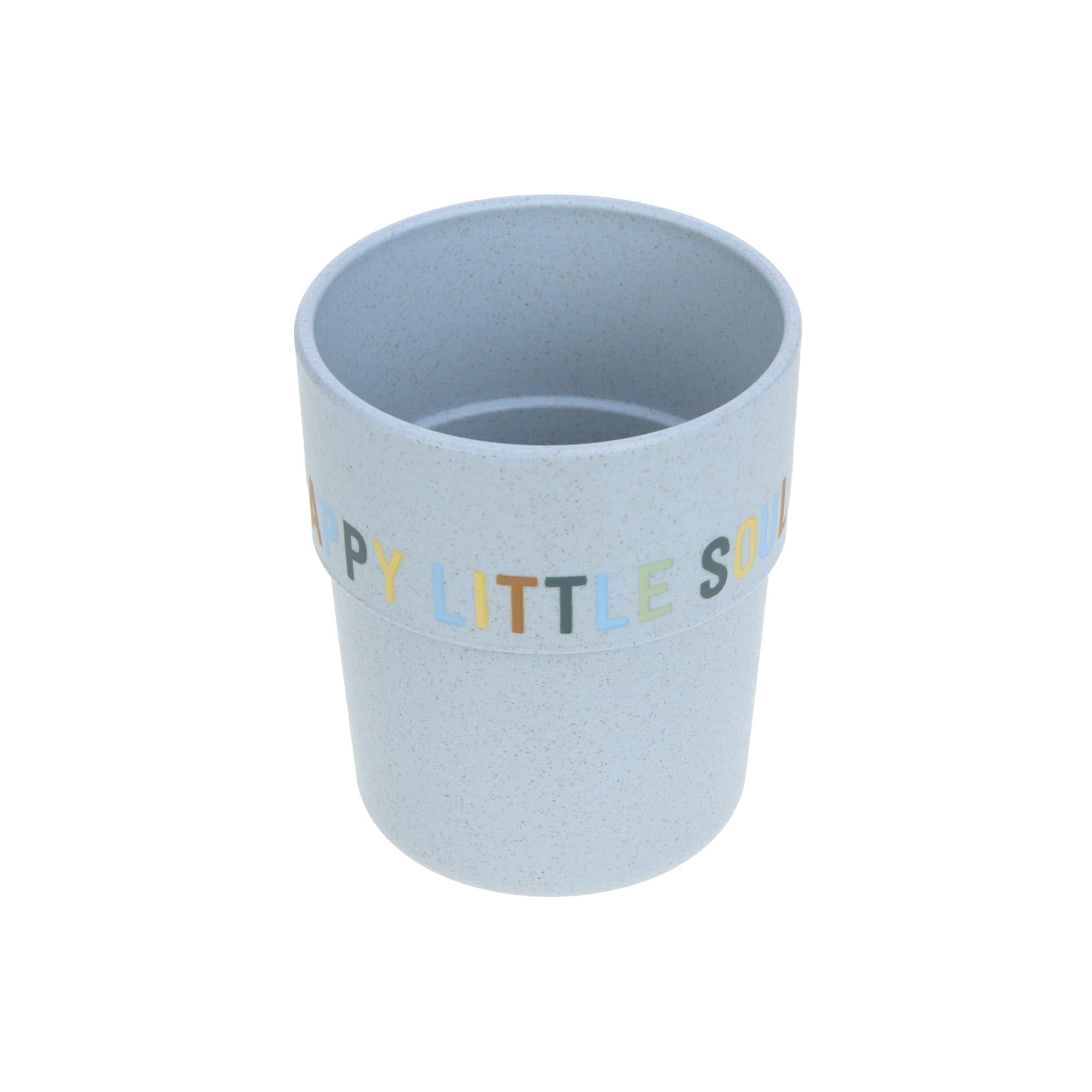 LÄSSIG Kids Tumbler, Children's Tableware, Melamine Free, BPA Free, Dishwasher and Microwave Safe, Happy Fruits, Lemon