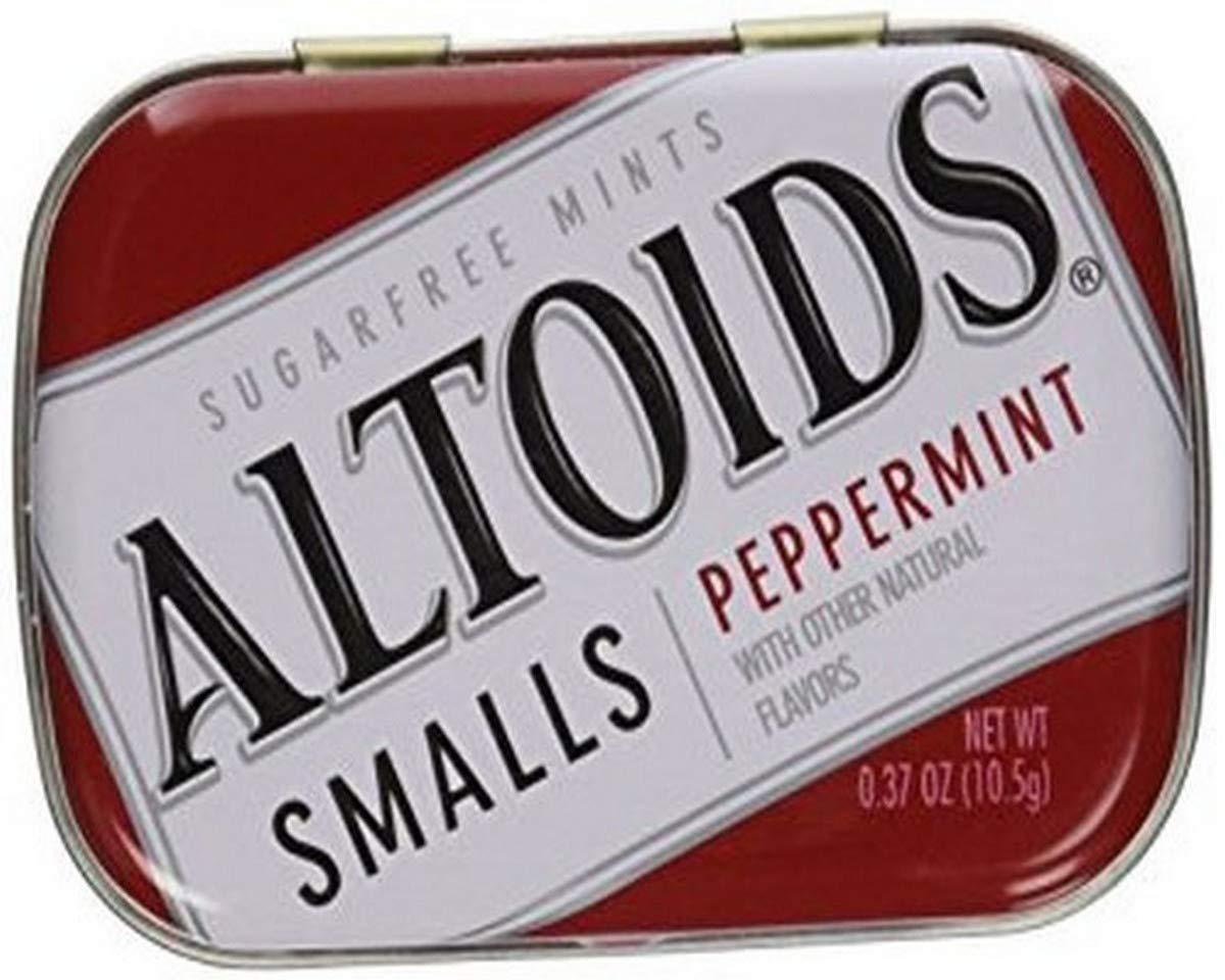 Altoids Ticks - Smalls Peppermint Sugar Free .37 oz Cans