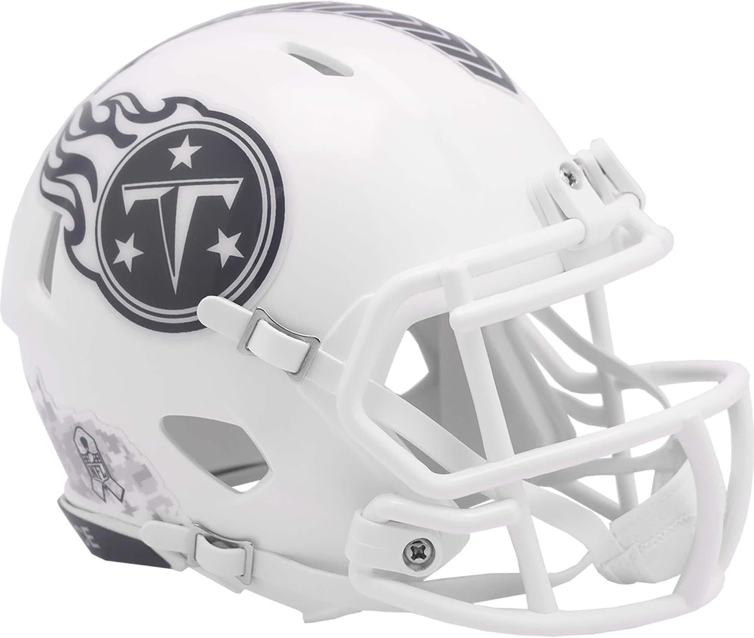 Tennessee Titans 2024 NFL Salute to Service Riddell Speed Mini Helmet