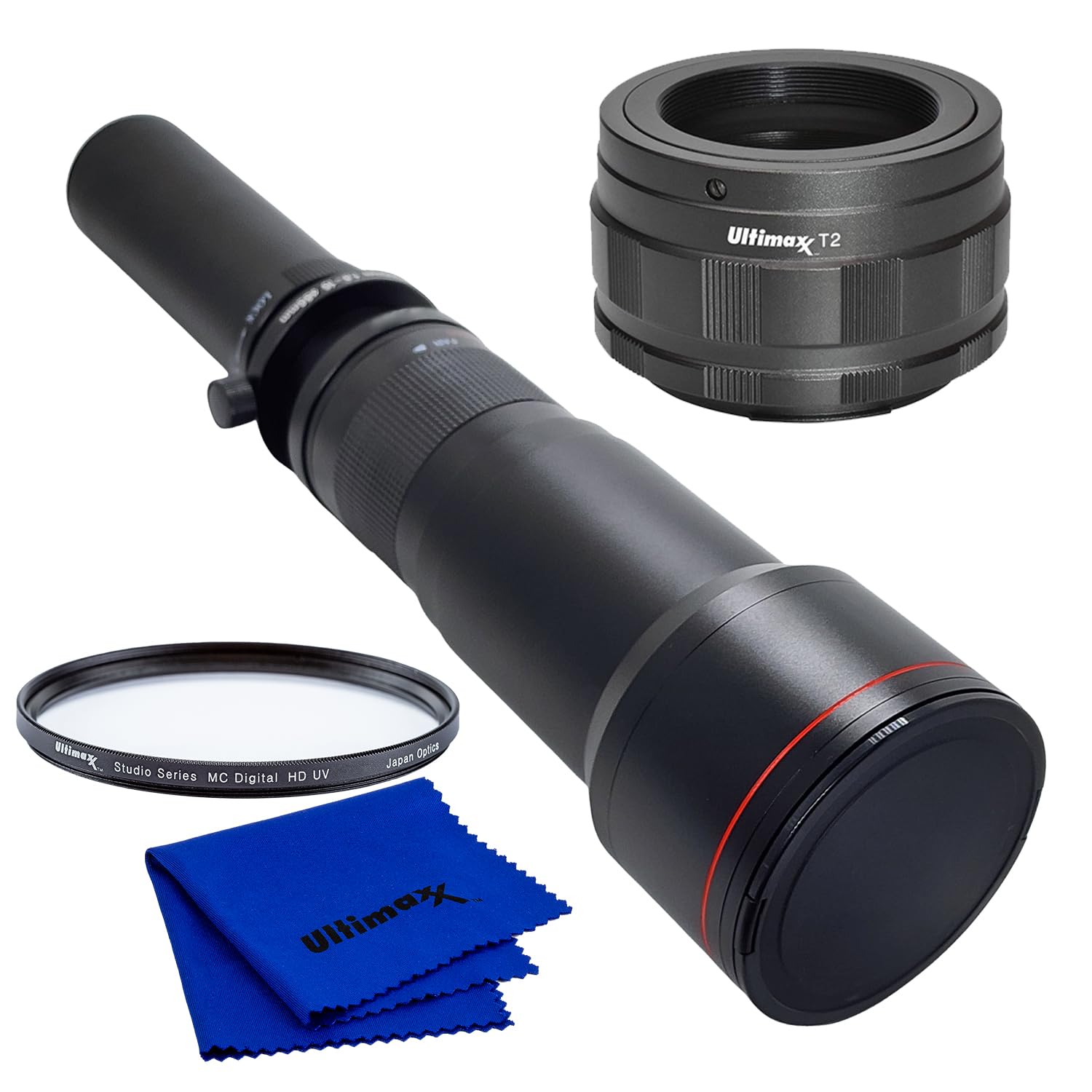 Ultimaxx 650-1300mm (w/ 2X 1300-2600) Telephoto Zoom Lens Set for Z5, Z50,  Z6, Z6II, Z7, Z7II, Z8, Z9, ZFC Mirrorless Cameras Other Z-Mount Cameras 