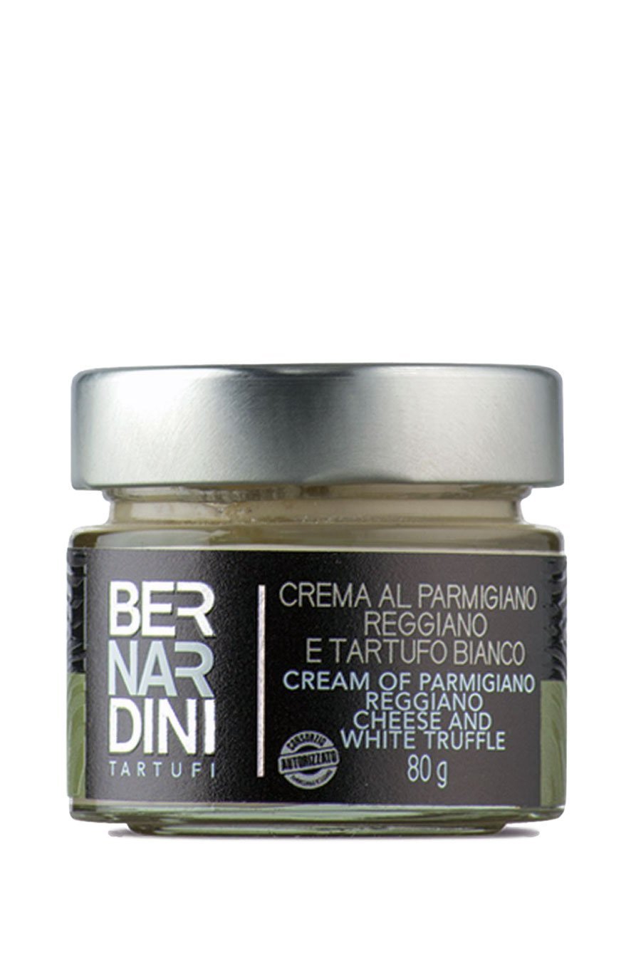 Bernardini Tartufi Parmigiano Reggiano Crema de Queso y Trufa Blanca 80 gr