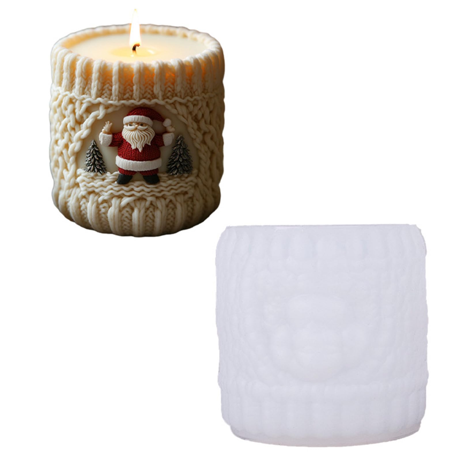 our fave Santa Epoxy Resin Casting Mold for Making Aromatherapys Home Decors Silicone Molds for Candled Makings Making Molds