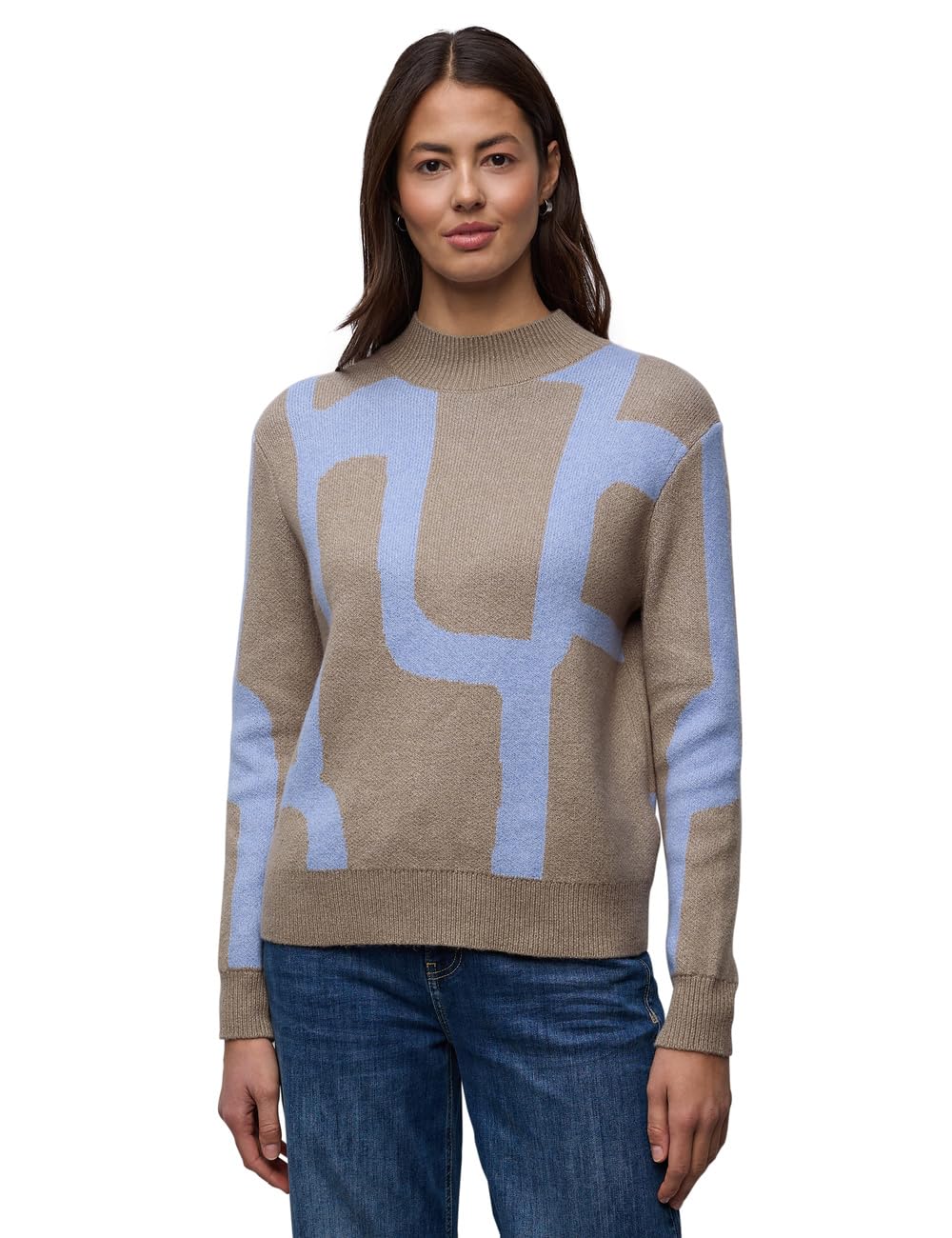 Street One Damen Jacquard Pullover