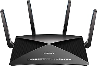 NETGEAR Nighthawk X10 AD7200 802.11ac/ad Quad-Stream WiFi Router, 1.7GHz Quad-core Processor, Plex Media Server, Compatible with Amazon Alexa (R9000) (Renewed)
