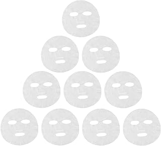 Facial Sheet Mask Cotton 10pcs Breathable Car...
