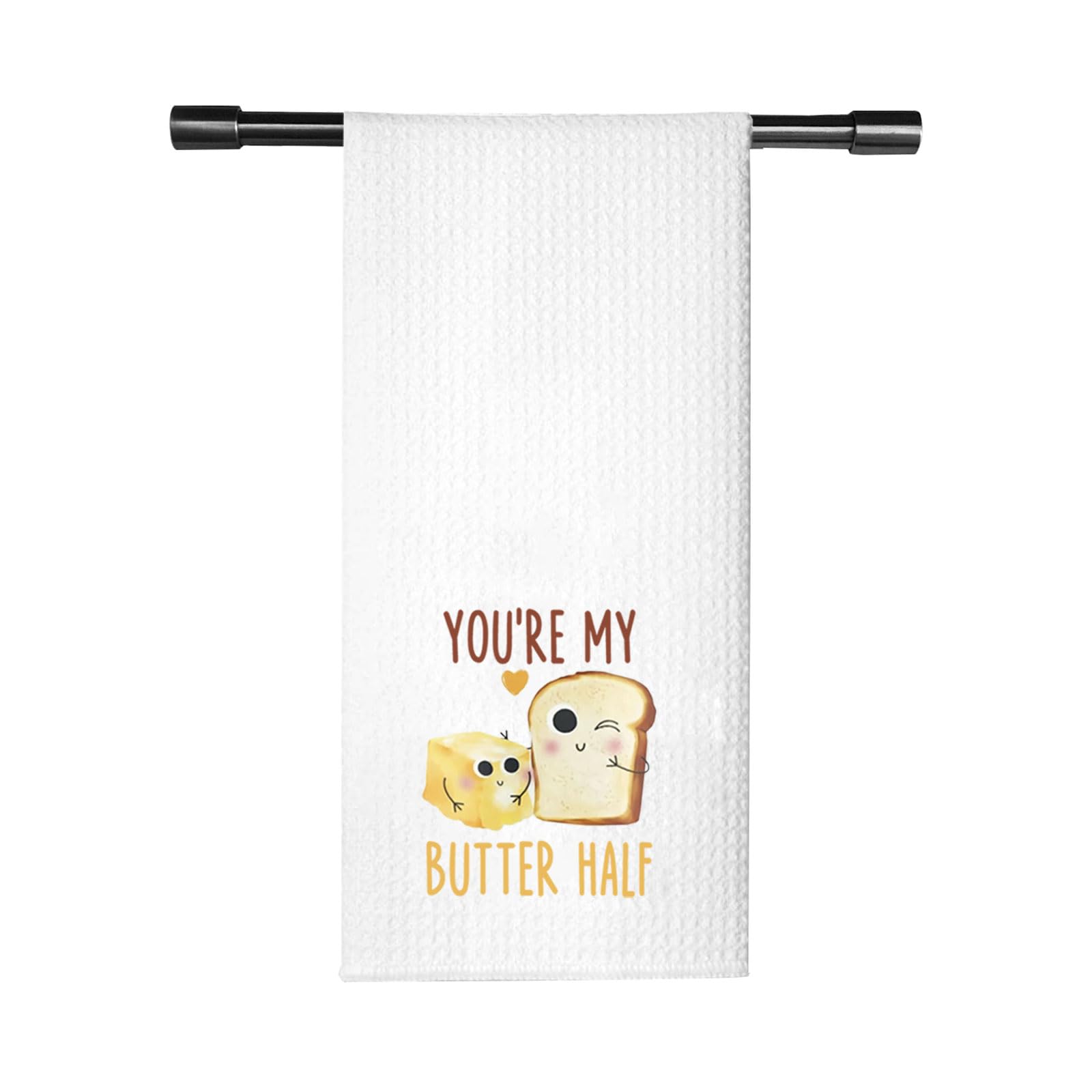 Torchon My Butter humour saint-valentin pour préparer un dîner en amoureux