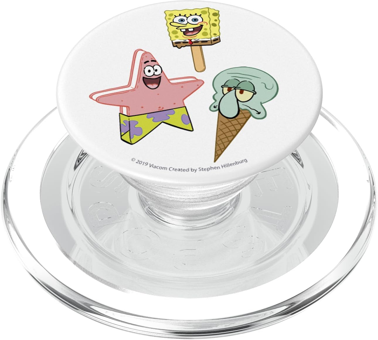 SpongeBob SquarePants Ice Cream Group Shot PopSockets MagSafe PopGrip for iPhone