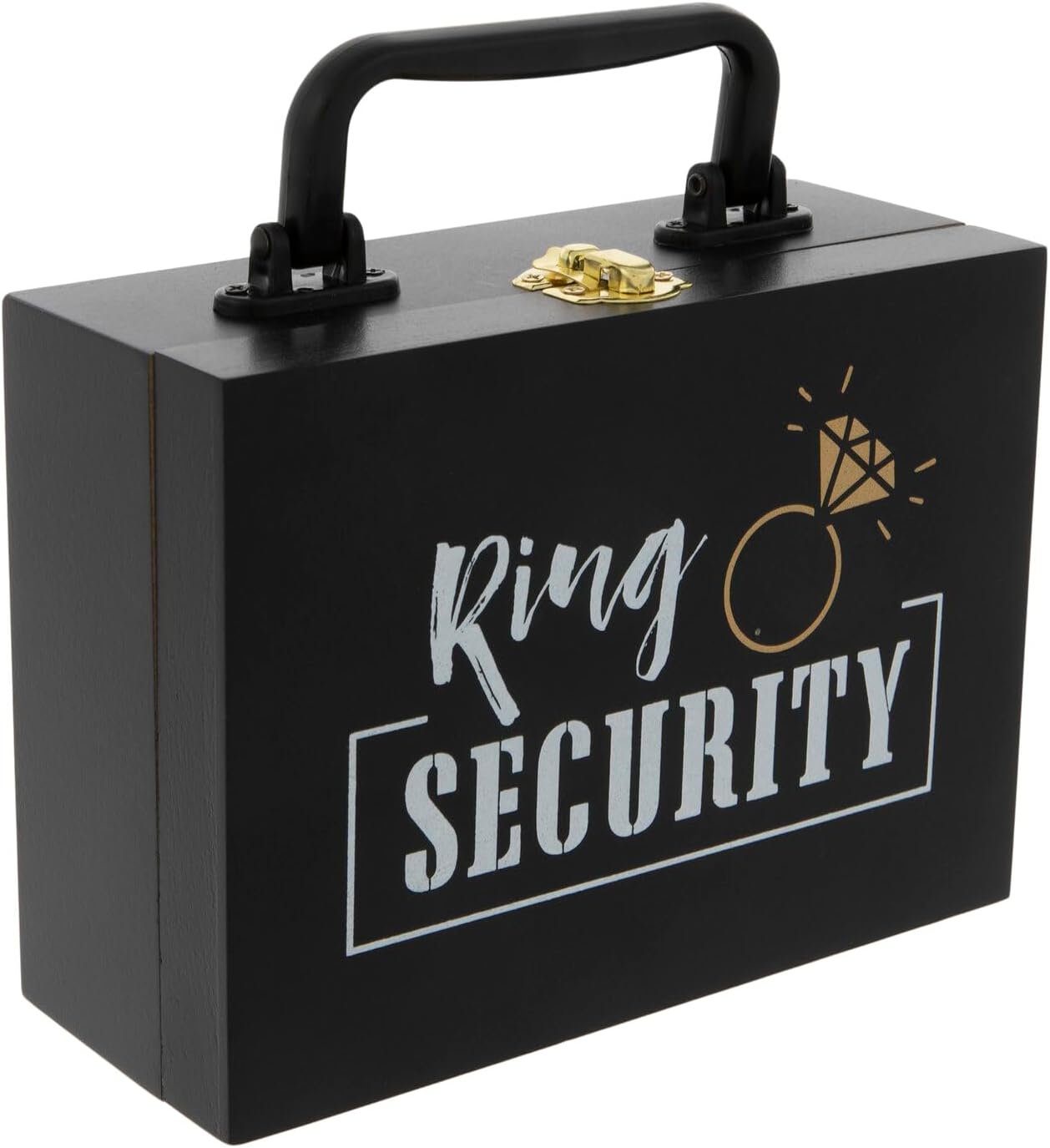 Hobby Lobby Ring Security Wood Briefcase Box