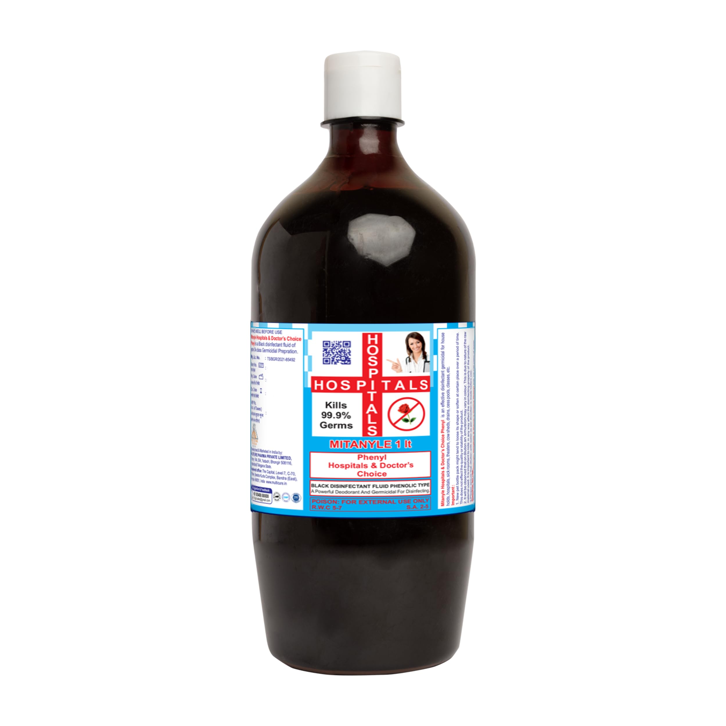 Mitanyle Doctors choise Black grade 3A Phenyl/Phenyle 1 Ltr Surface Floor Cleaner Removes Dirt, Grime, and Germs for Hospitals, Homes, Offices, and Commercial Use (B0CB1GJ55K) Amazon Price History, Amazon Price Tracker