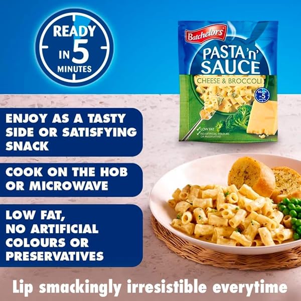 Batchelors Pasta 'n' Sauce Roast Chicken & Bacon Instant Pasta Ready Meal, 99 g Packet (Pack of 1) - 3